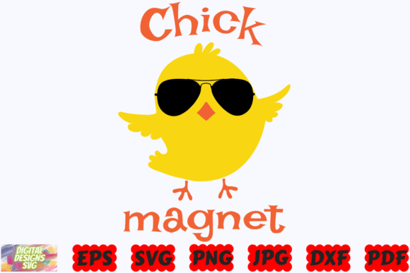 Chick Magnet SVG Funny SVG Chick SVG Graphics and Crafts