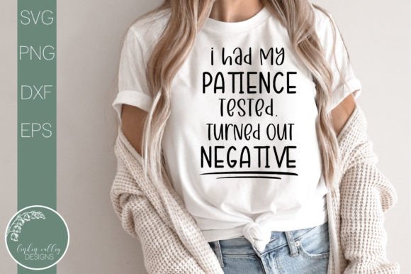 Funny SVG-Patience Tested SVG Graphics for Crafts