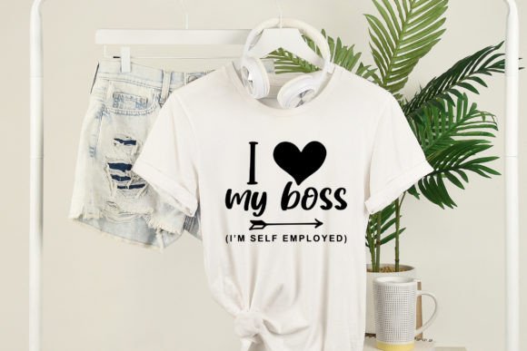I Love My Boss Funny SVG Cut File Graphics and Crafts Review
