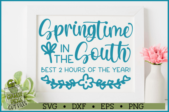 Springtime in the South Funny SVG Graphics and Crafts